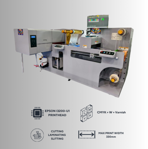 CJ-T330UV All in One Digital Label Printing and Cutting Machine