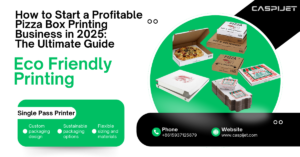 Single Pass Digital Pizza Box Printer