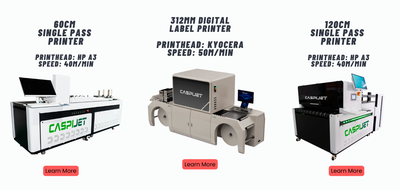 Caspijet Single Pass Printer