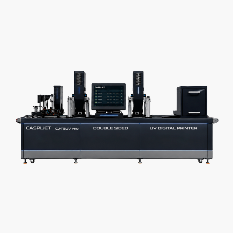 High speed UV digital printer for PET cups and plastic cups vibrant CMYK digital printing