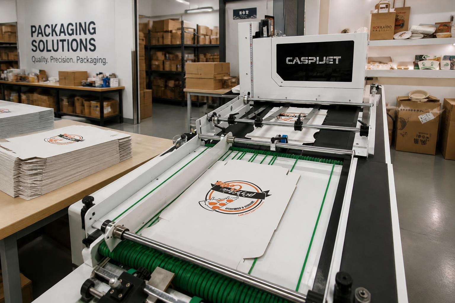 CJ-T800 industrial pizza box printing