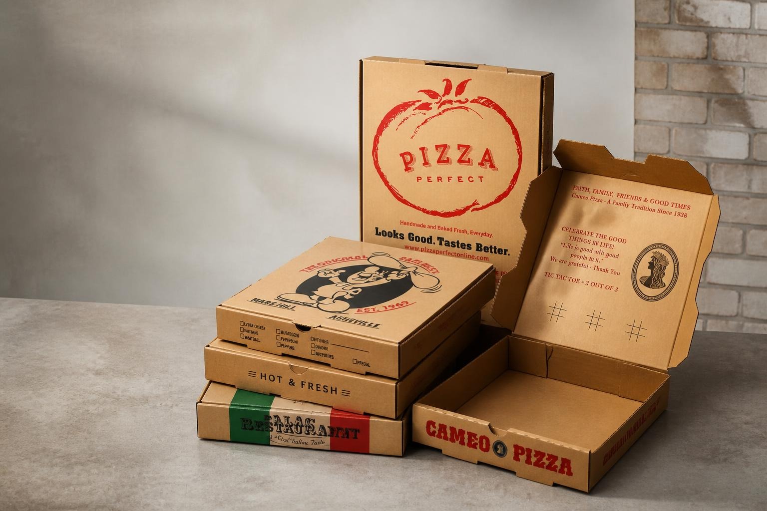 Caspijet digital pizza box printing solutions